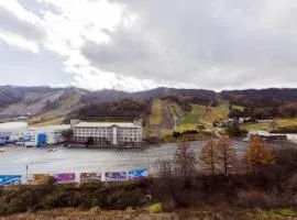 Pyeongchang the white view