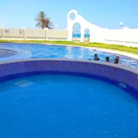Comfortable Apartment with Sea View – Hergla – 75 m²，位于海尔盖莱Enfidha-Hammamet International Airport - NBE附近的酒店